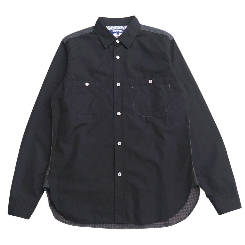 Comme des Garcons Shirt Elbow Patches Mixed Material Paneling Size US M / EU 48-50 / 2 - 1 Thumbnail