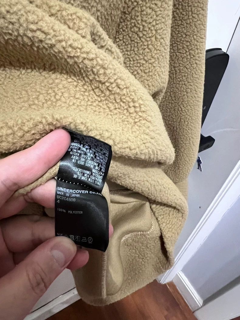 Undercover UNDERCOVER Polar fleece sweatshirt 2502-Nextarrow Size US XL / EU 56 / 4 - 6 Thumbnail