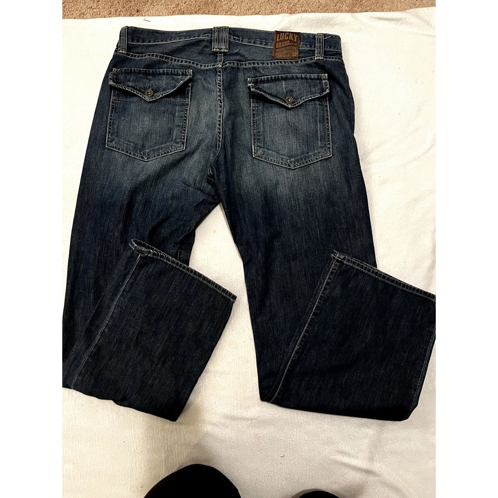 Lucky Brand Lucky Brand Men's Jeans 361 Vintage Straight Leg Size 36x30 Size US 36 / EU 52 - 3 Thumbnail
