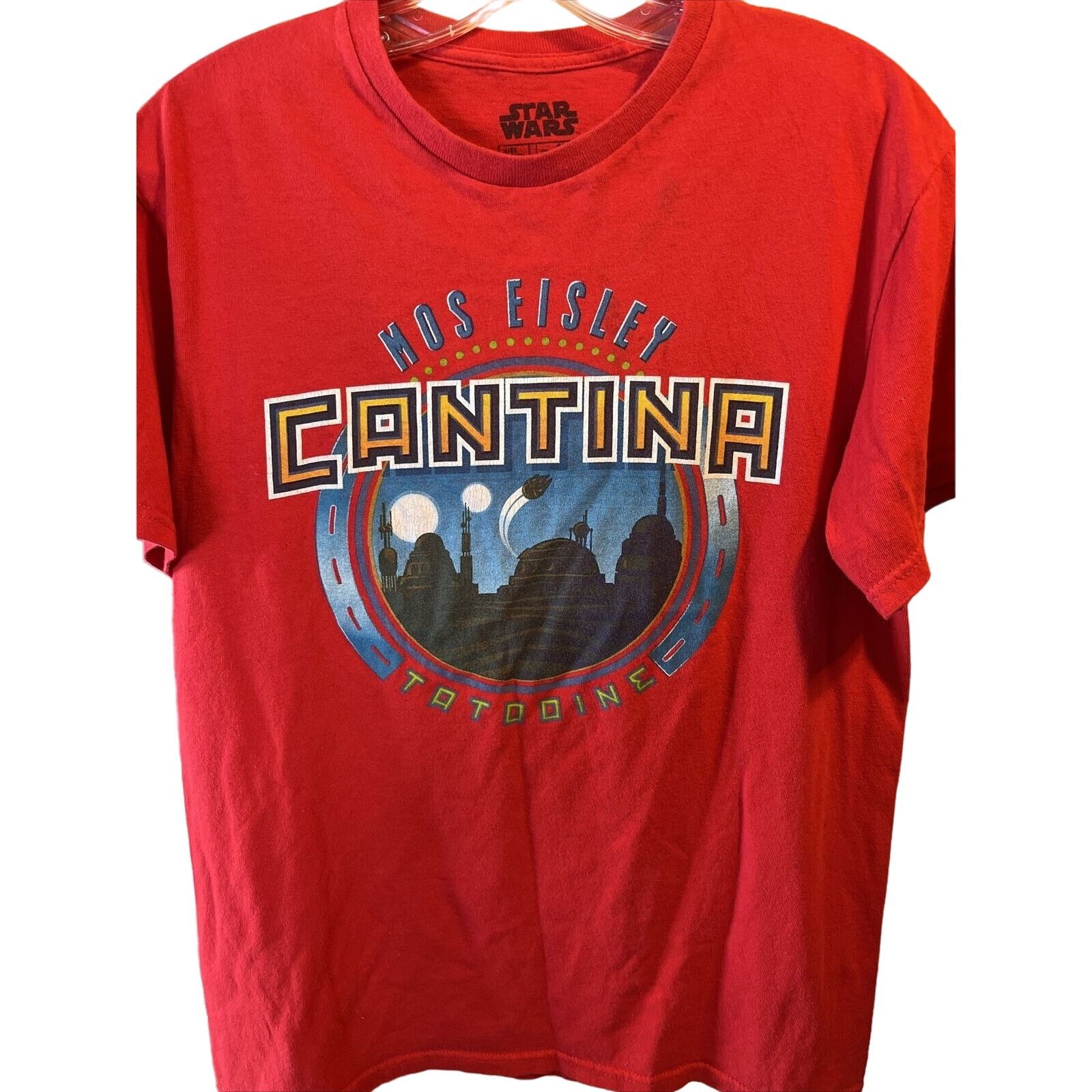 Star Wars Star Wars Mens M Red Mos Eisley SS Graphic Print Cotton Tee Size US M / EU 48-50 / 2 - 1 Thumbnail
