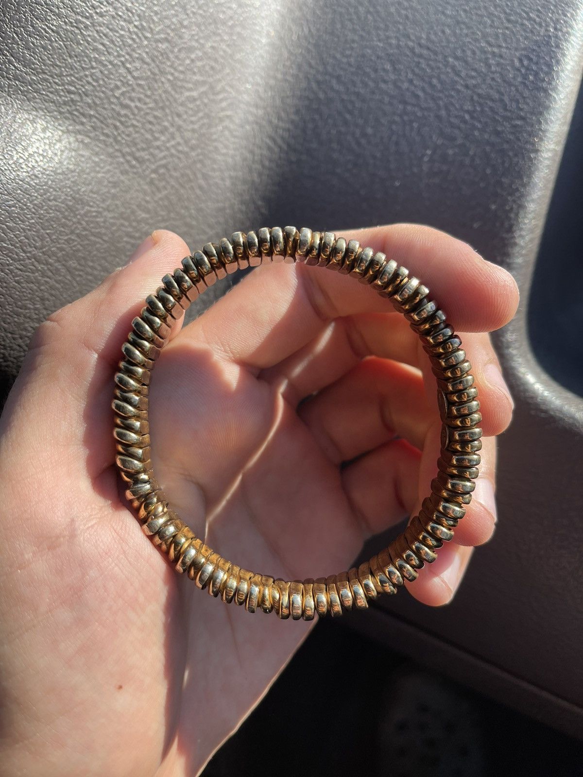 Bottega Veneta Bottega Veneta Silver 925 Bracelet Golden Plating Archive Size ONE SIZE - 4 Thumbnail