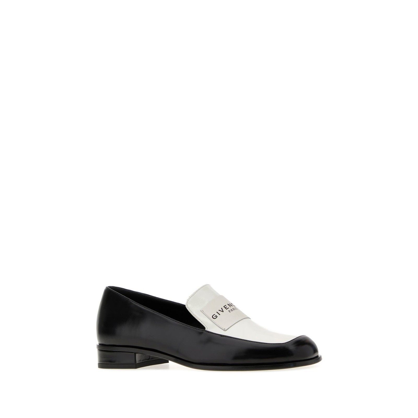 Givenchy GIVENCHY Tux Black/White Leather Loafers New & Authentic (Wo Size US 8 / IT 38 - 4 Thumbnail