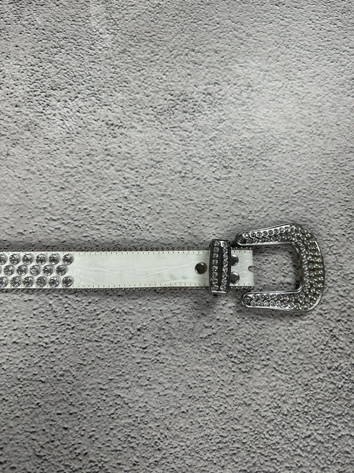 Hysteric Glamour Crazy Rhinestones Y2K Glamour Belt SK8 B.B Simons Style Size ONE SIZE - 5 Thumbnail
