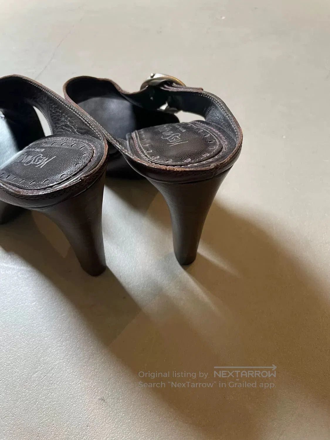Yves Saint Laurent Saint Laurent Bauhaus High Heels. Size US 7 / IT 37 - 6 Thumbnail