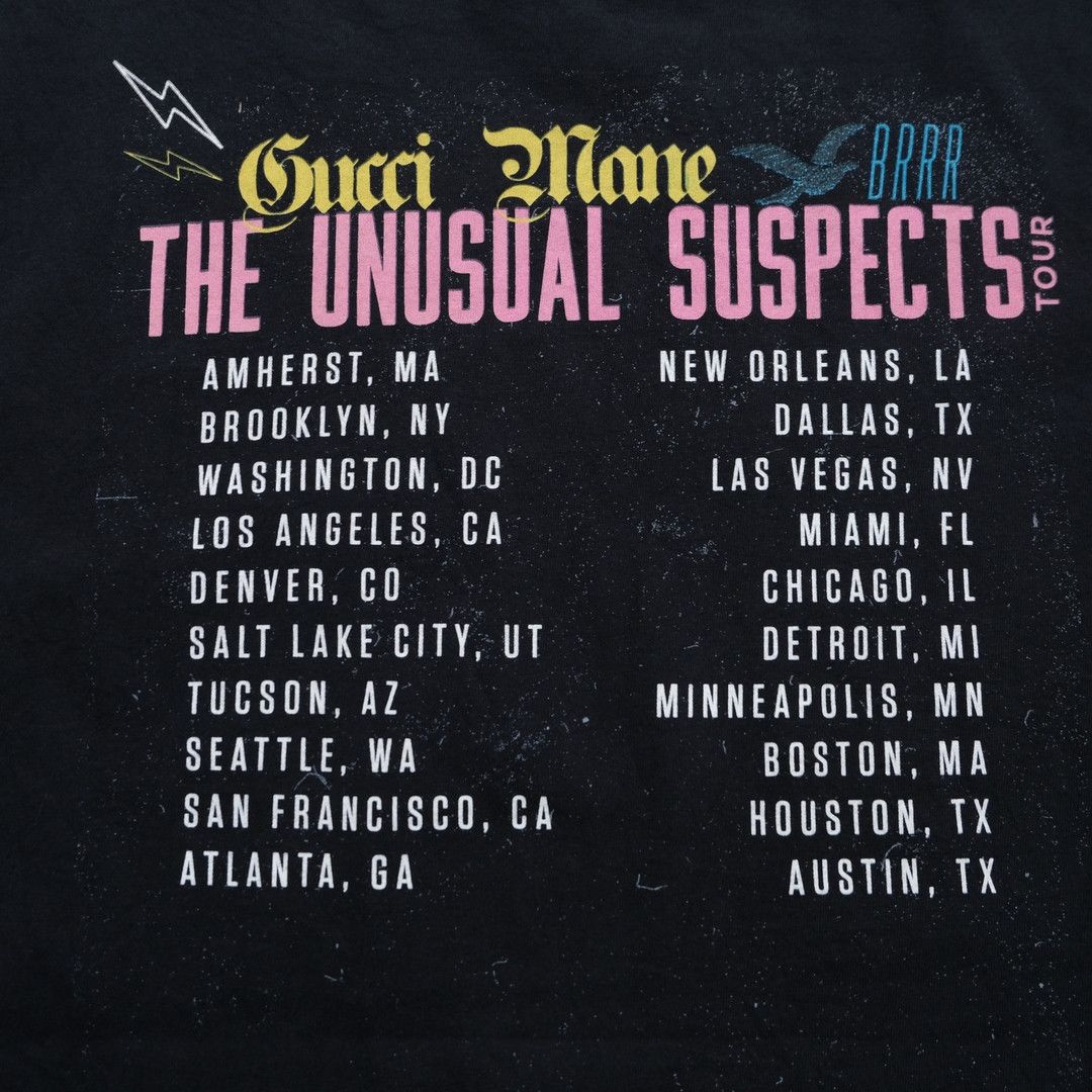 Band Tees The Unusual Suspects Tour Gucci Mane Size US XL / EU 56 / 4 - 4 Thumbnail