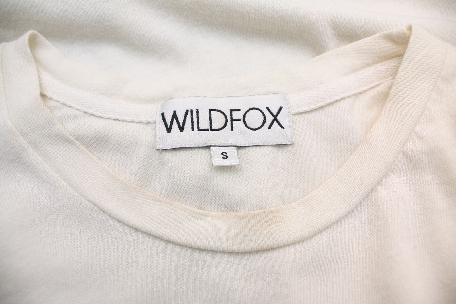 Wildfox WildFox Creamy White Square Style Tank Top Size US S / EU 44-46 / 1 - 3 Thumbnail