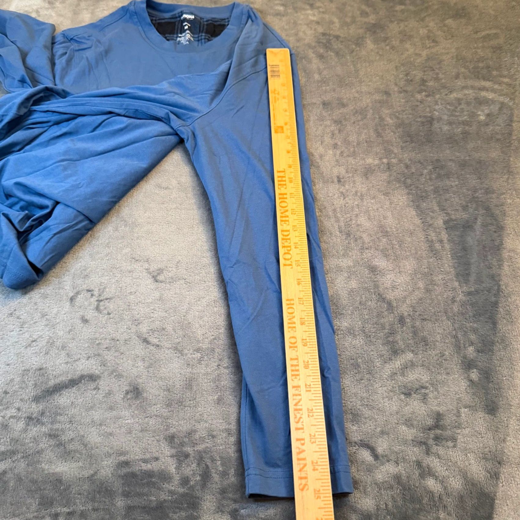 Vintage Sonoma Pajama Top Mens M Blue Long Sleeve Plaid Neck Lining Crew Neck Pajamas Size US M / EU 48-50 / 2 - 7 Thumbnail