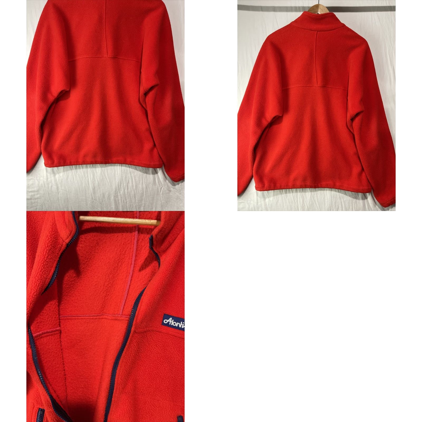 Timberland VINTAGE Timberland Jacket Mens Medium Red Atlantis Polar Fleece Made In USA Size US M / EU 48-50 / 2 - 10 Thumbnail