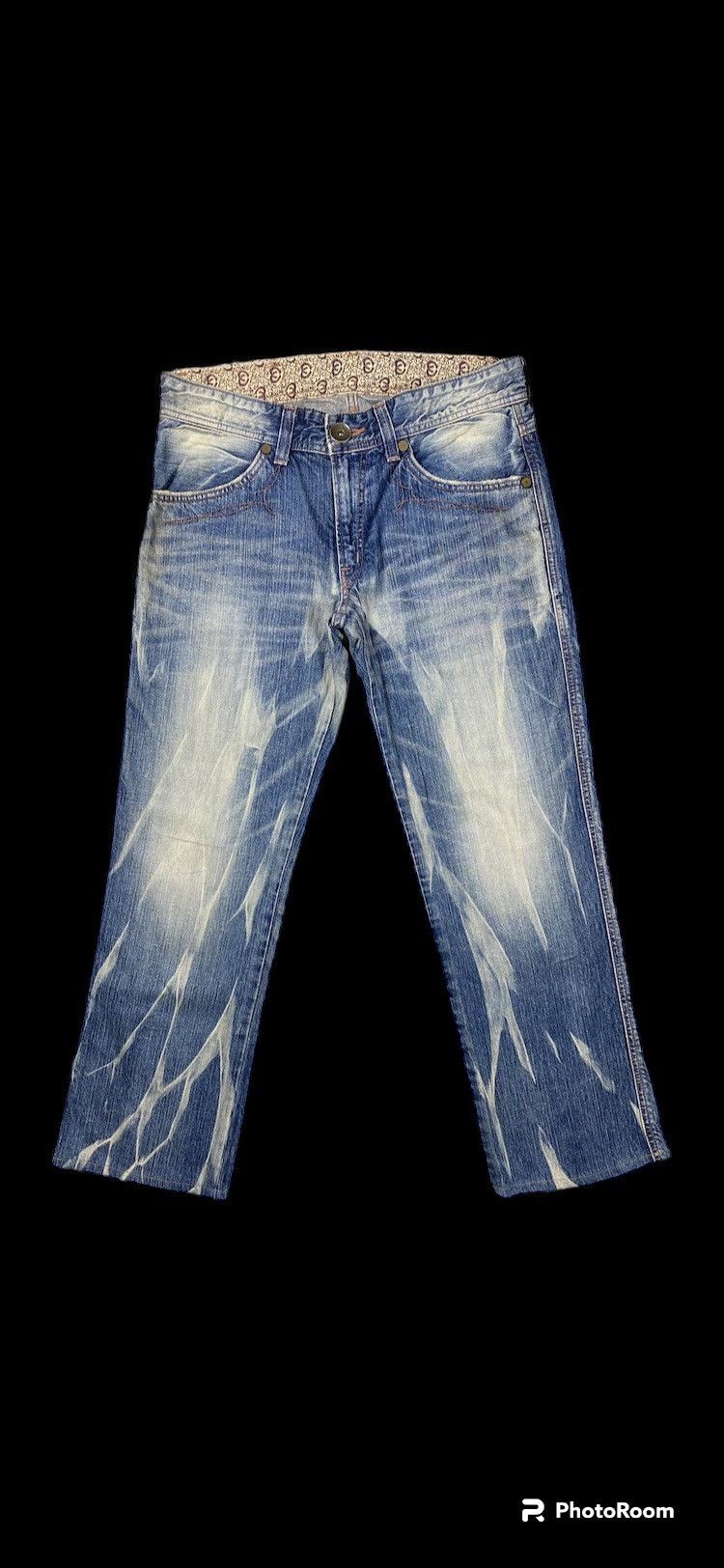 Edwin × Hysteric Glamour Very Stylish Distressed Acidwash Denim By Edwin Size US 34 / EU 50 - 1 Thumbnail