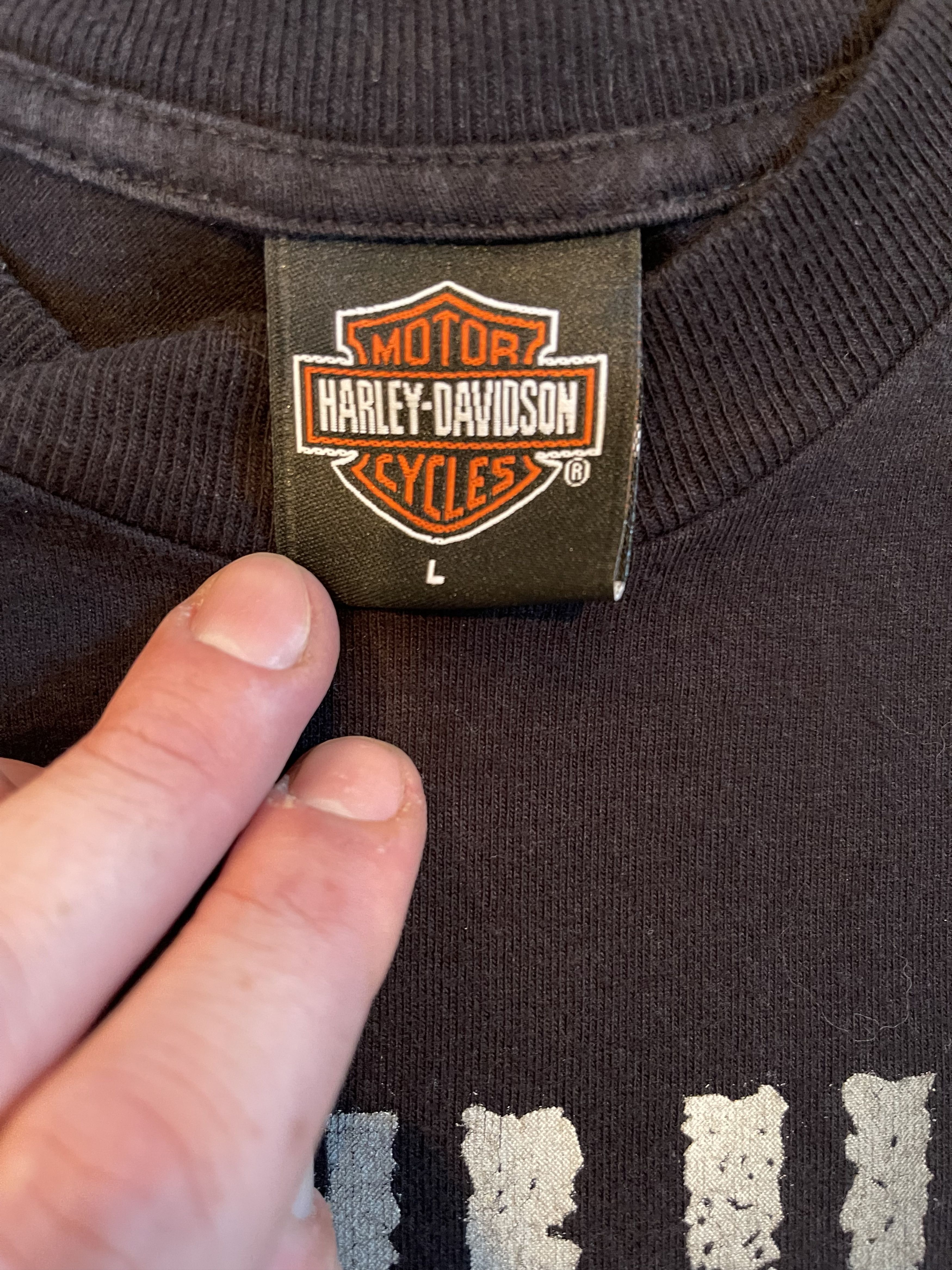 Harley Davidson × Vintage 2006 Harley Davidson Las Vegas T-Shirt Size US L / EU 52-54 / 3 - 6 Thumbnail