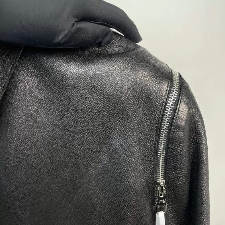 Louis Vuitton Louis Vuitton Black Show Leather Jacket Size US M / EU 48-50 / 2 - 6 Thumbnail