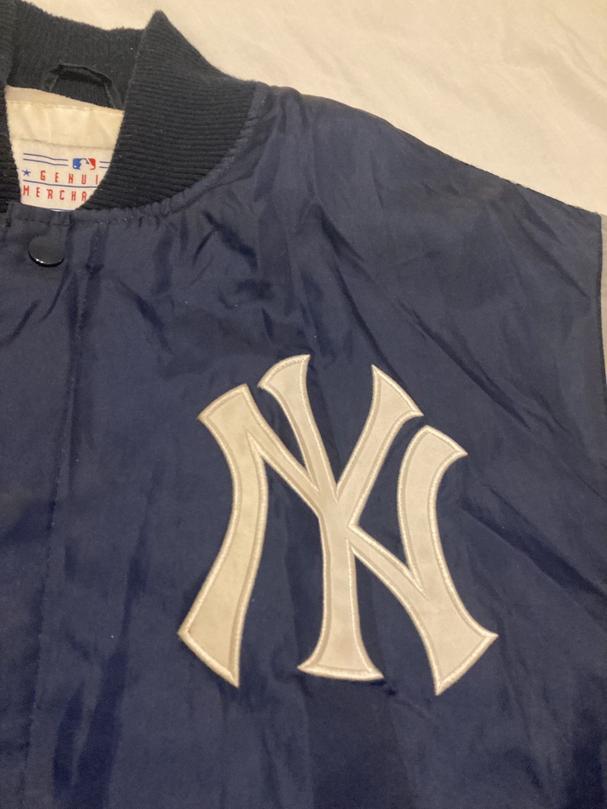 MLB New York Yankees Bomber Jacket Men Large G-III Sports Size US L / EU 52-54 / 3 - 5 Thumbnail