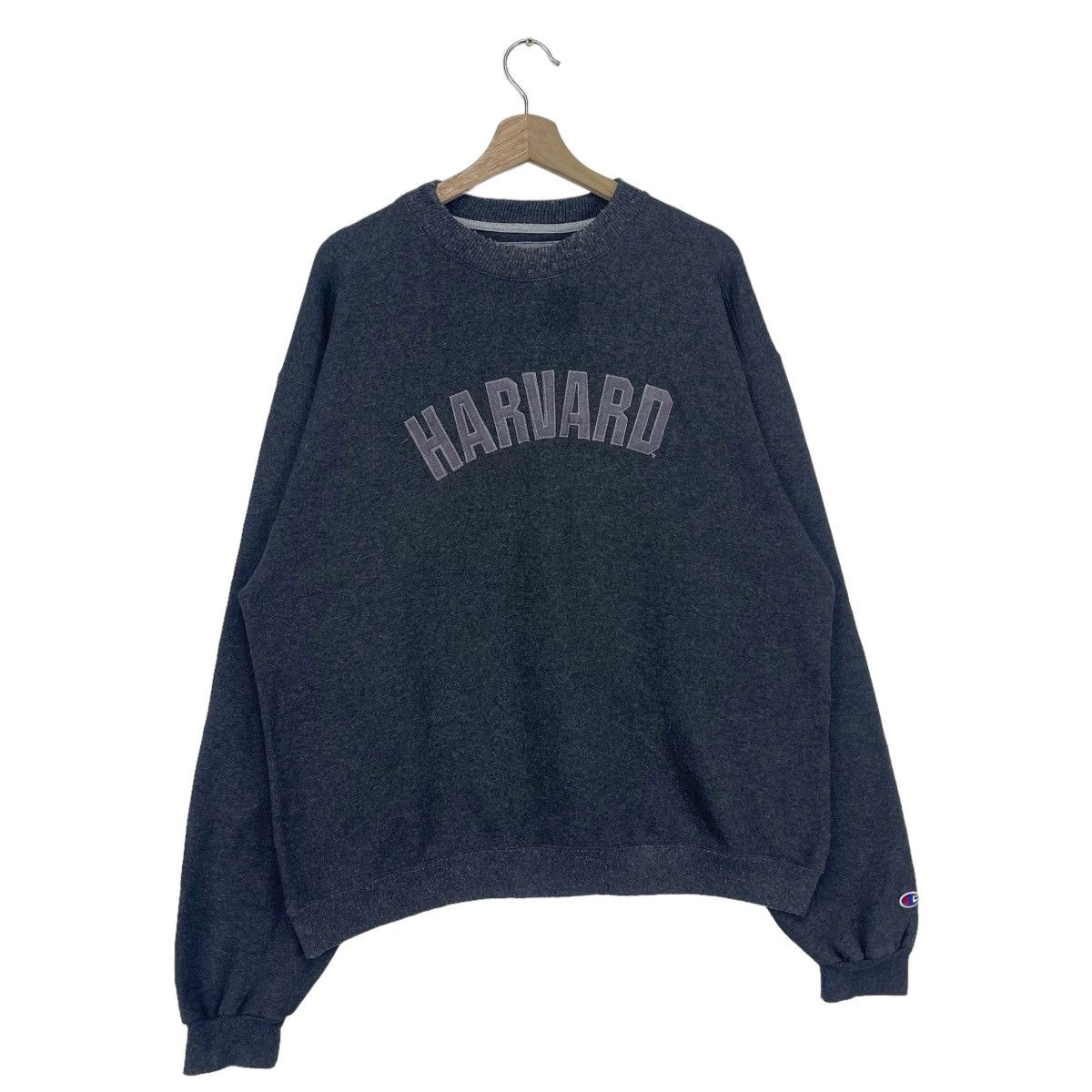 Champion × Vintage Vintage Harvard University Champion Sweatshirt Size US XL / EU 56 / 4 - 3 Thumbnail