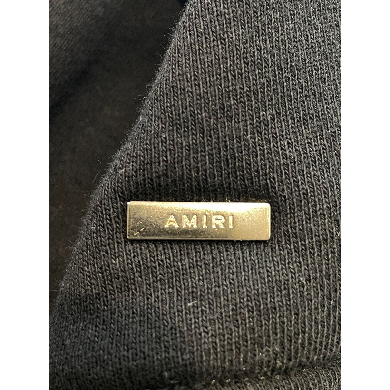 Amiri Amiri MA Logo Cheetah Black Crewneck Size L / US 10 / IT 46 - 4 Thumbnail