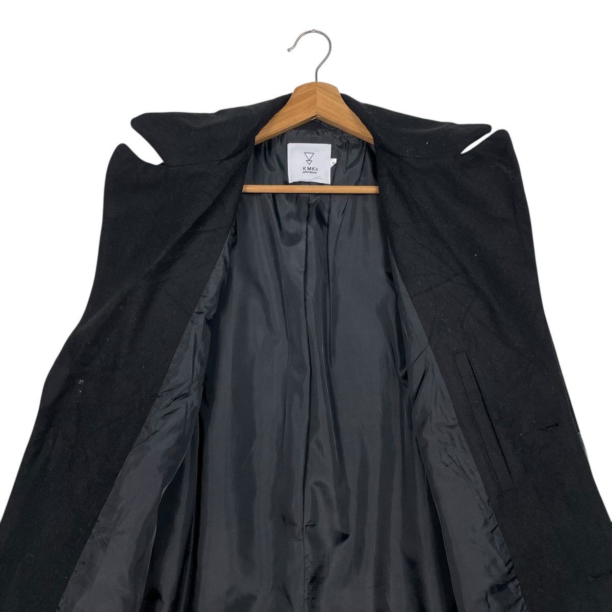Japanese Brand KMK Japan Brand Black Overcoat Size US M / EU 48-50 / 2 - 14 Thumbnail