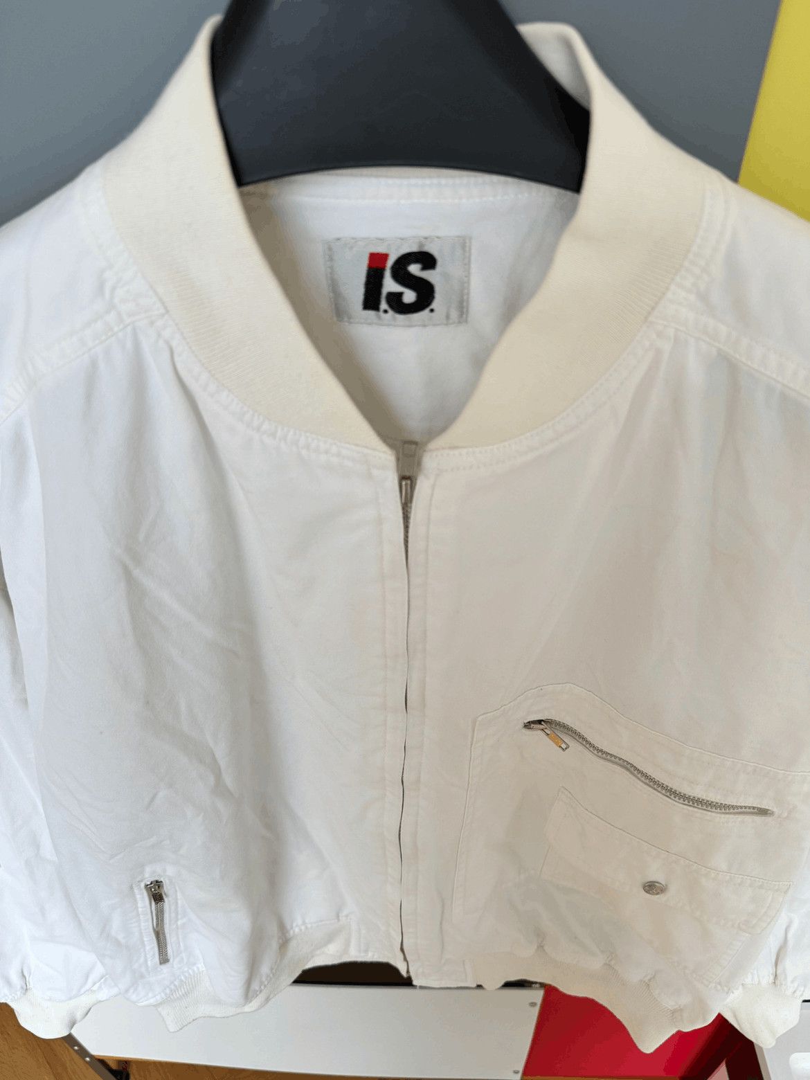 Issey Miyake Sz 9 Issey Miyake Sports IS Logo 80s Bomber-2508 Size US L / EU 52-54 / 3 - 3 Thumbnail