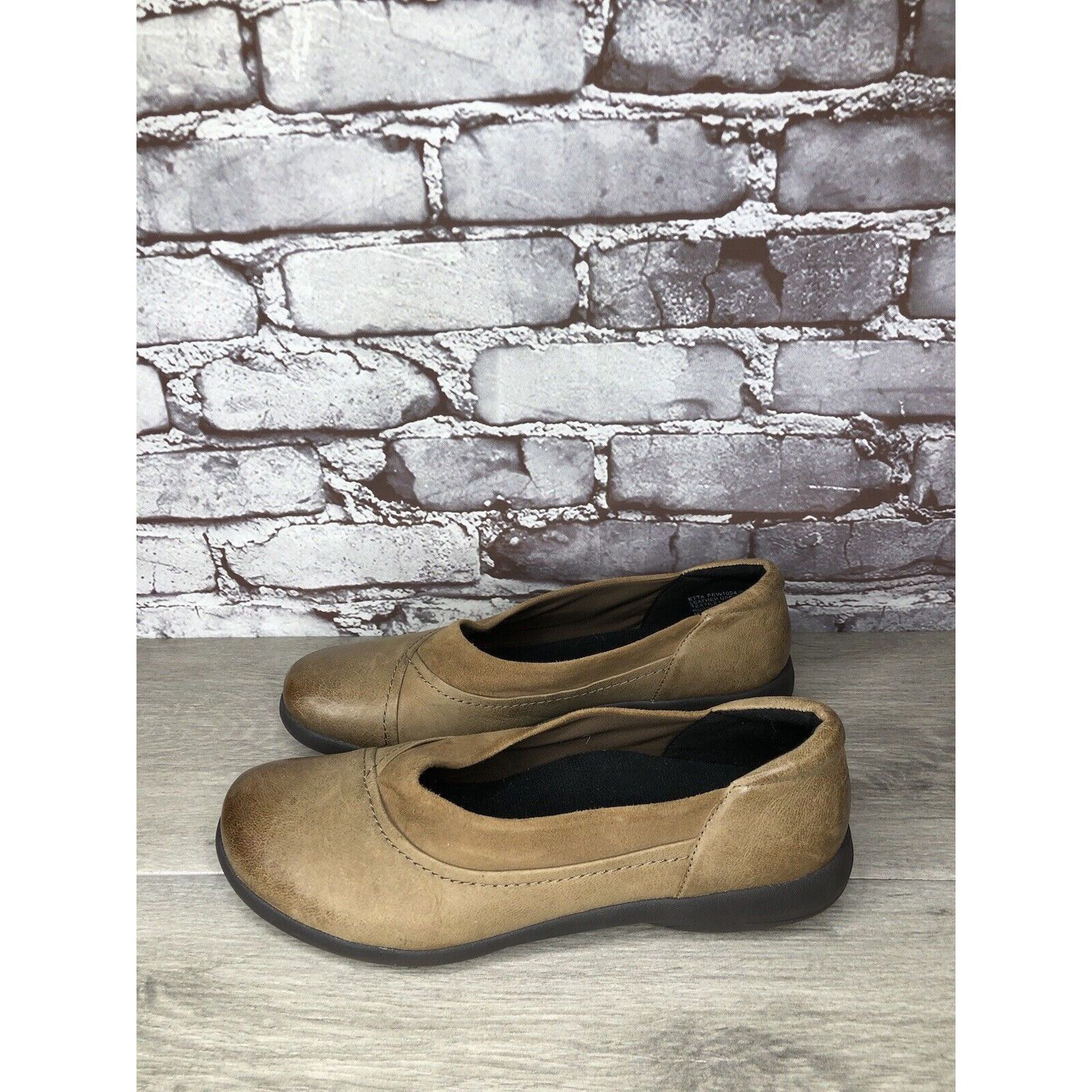 Other Abeo Pro Etta Pew1054 Walnut Brown Leather Casual Shoes Wome Size US 10 / IT 40 - 1 Thumbnail