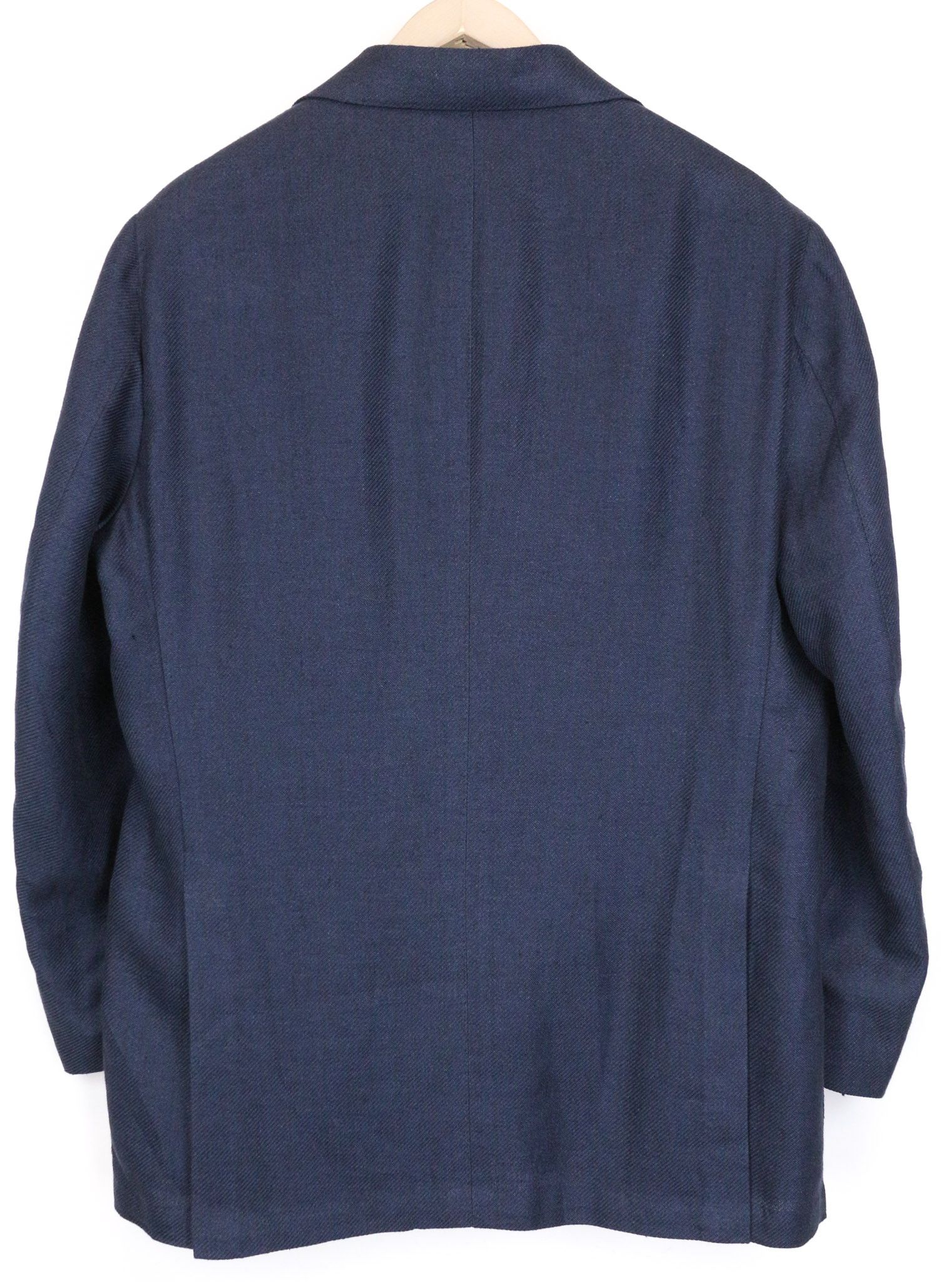 Suitsupply LA SPALLA UK44R Blue Linen Silk Blazer 75878 Size 44R - 2 Thumbnail