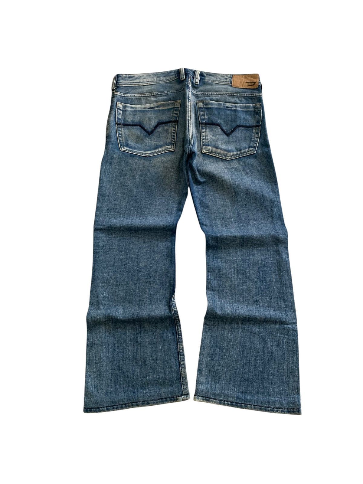 Diesel Vintage Diesel Industry Zathan Faded Flared Jeans | Grailed
