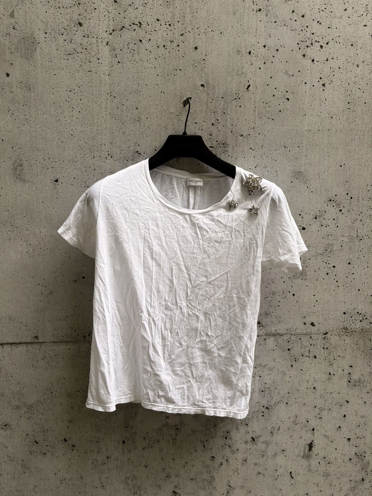 Hedi Slimane FW16 SAINT LAURENT HEDI Palladium Crystal top white Size US S / EU 44-46 / 1 - 1 Thumbnail