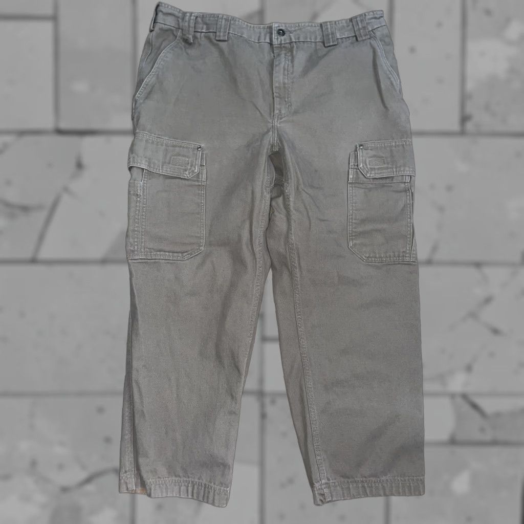 CO Duluth Trading Co Beige Carpenter Pants Mens Size 42x30 Pants Regular Beige Men 42 30 Carpenter Duluth Trading Co Mens Size US 42 / EU 58 - 1 Thumbnail