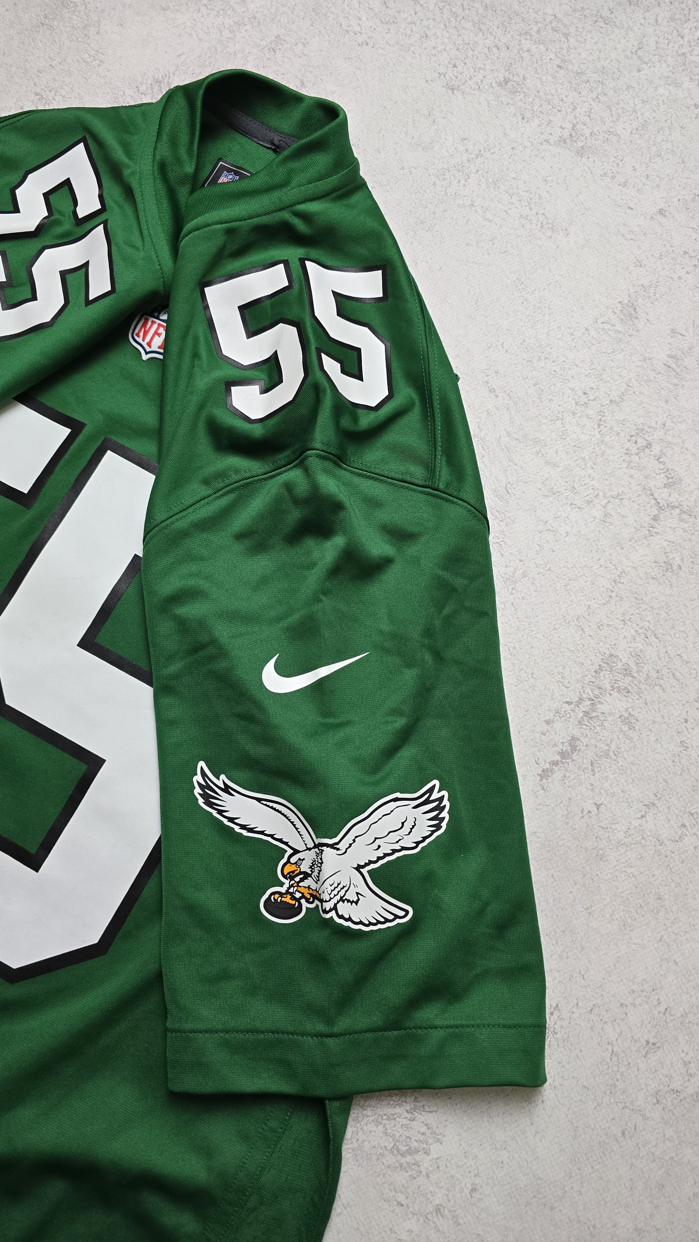 Nike Brandon Graham #55 Eagles Alternate Game Jersey Kelly Green Size US L / EU 52-54 / 3 - 9 Thumbnail