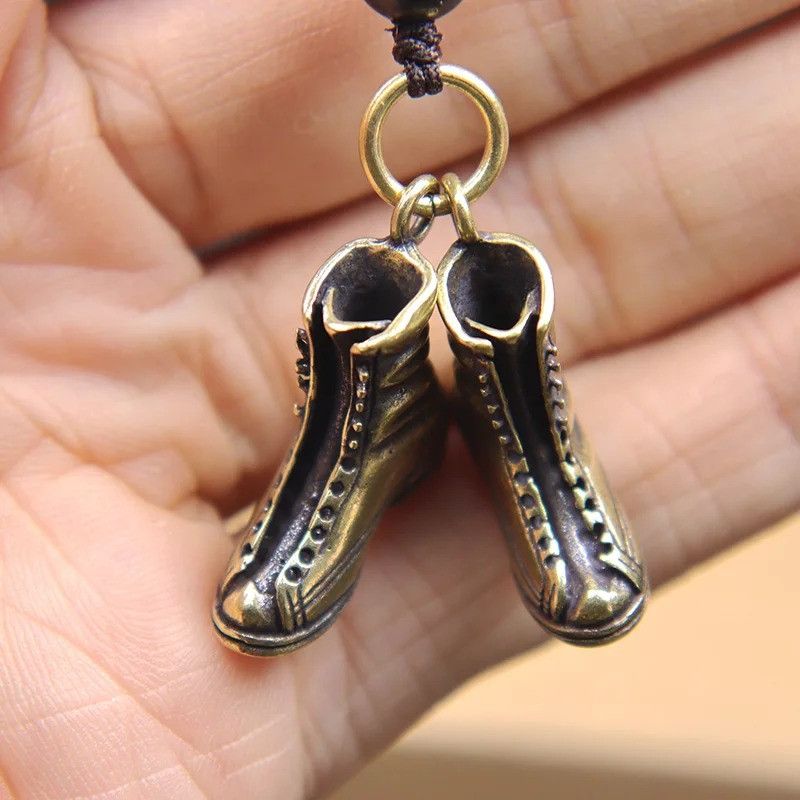 Other Boots Keyring Car Keychain Brass Holder Hanging Charms Size ONE SIZE - 4 Thumbnail