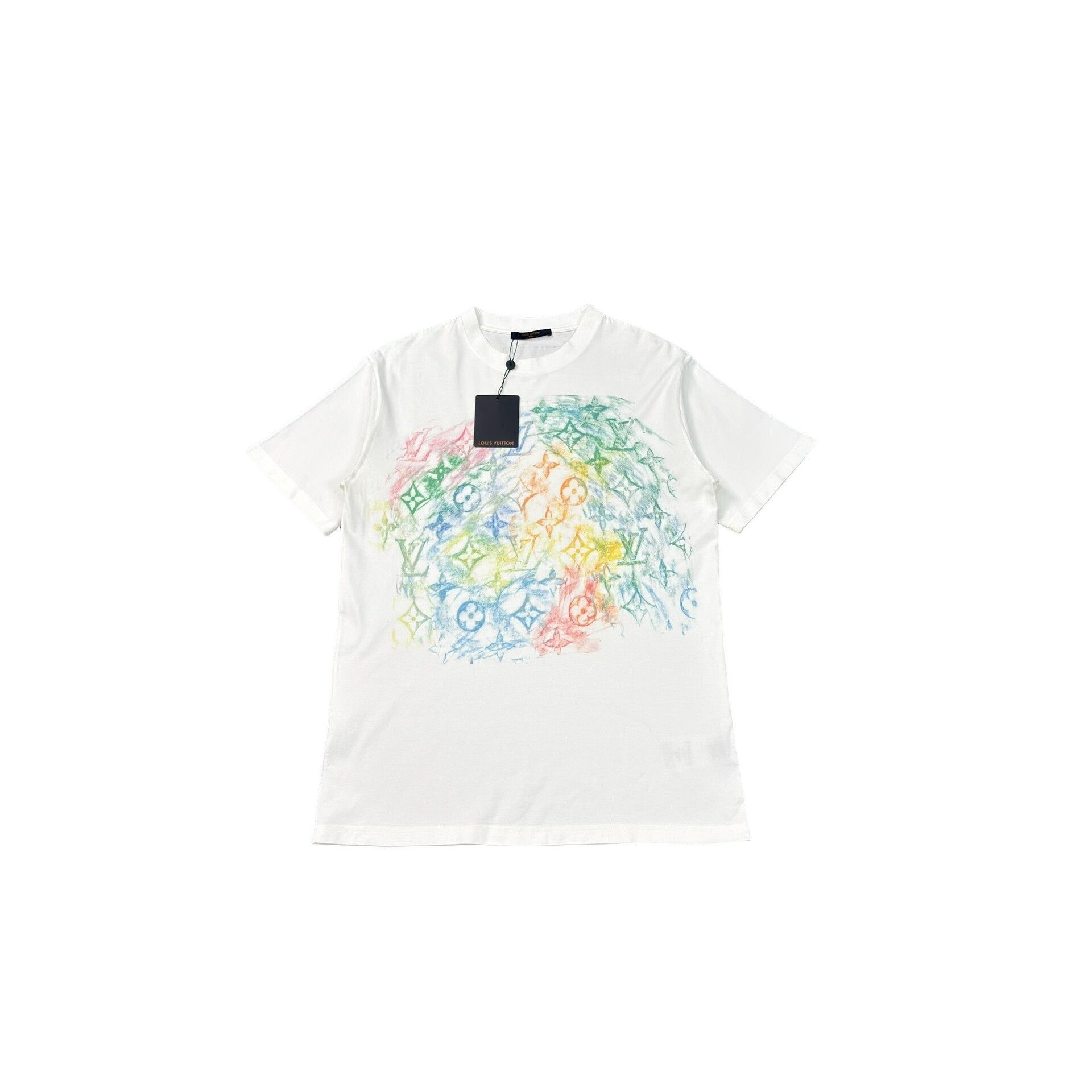Louis Vuitton Louis Vuitton Crayon Monogram Print T-Shirt L Size US L / EU 52-54 / 3 - 1 Thumbnail