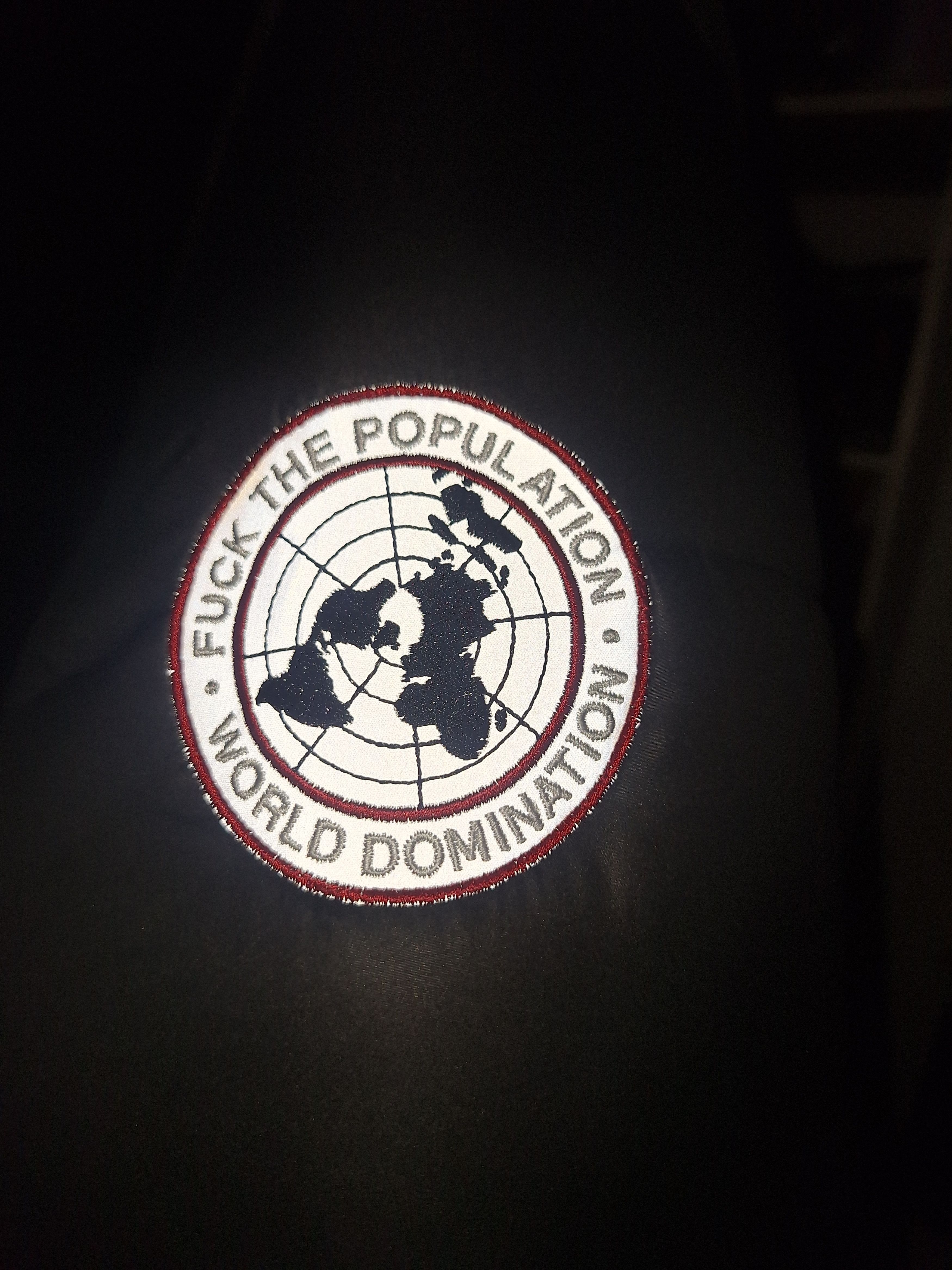 Fuck The Population World Domination Puffer Jacket Size US XL / EU 56 / 4 - 5 Thumbnail