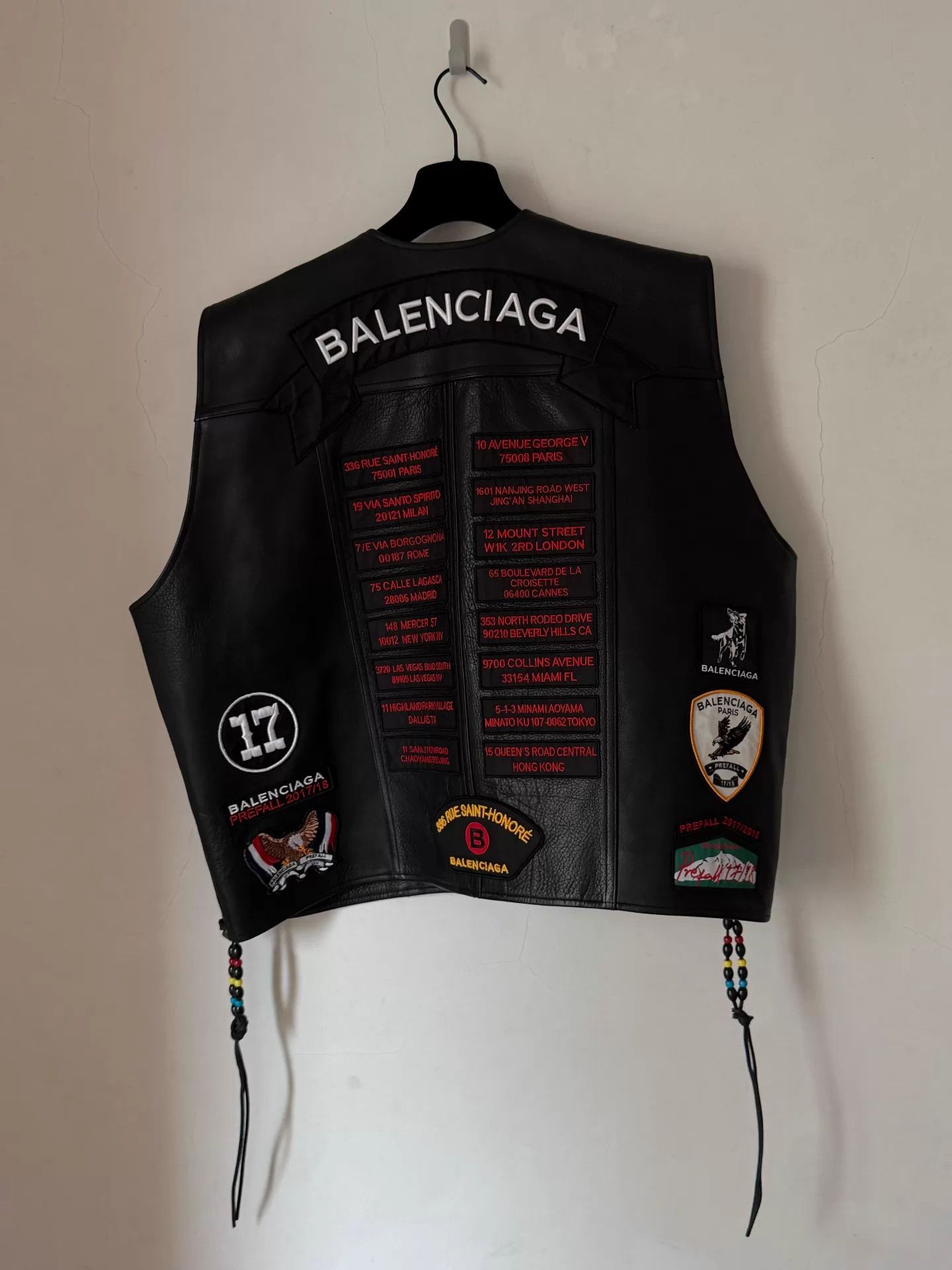 Balenciaga Balenciaga Rare Archive Leather Vest Size 34 Size US XXS / EU 40 - 2 Thumbnail