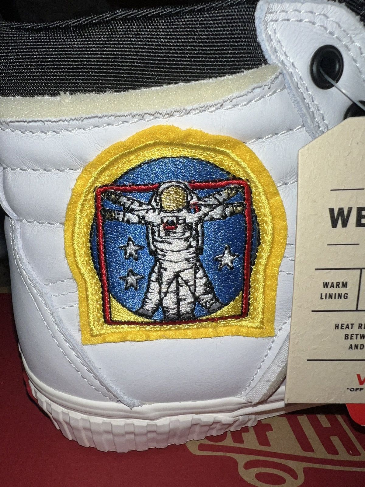 NASA × Vans Vans NASA X Sk8-Hi MTE Space Voyager True White Shoes Size US 11 / EU 44 - 11 Thumbnail