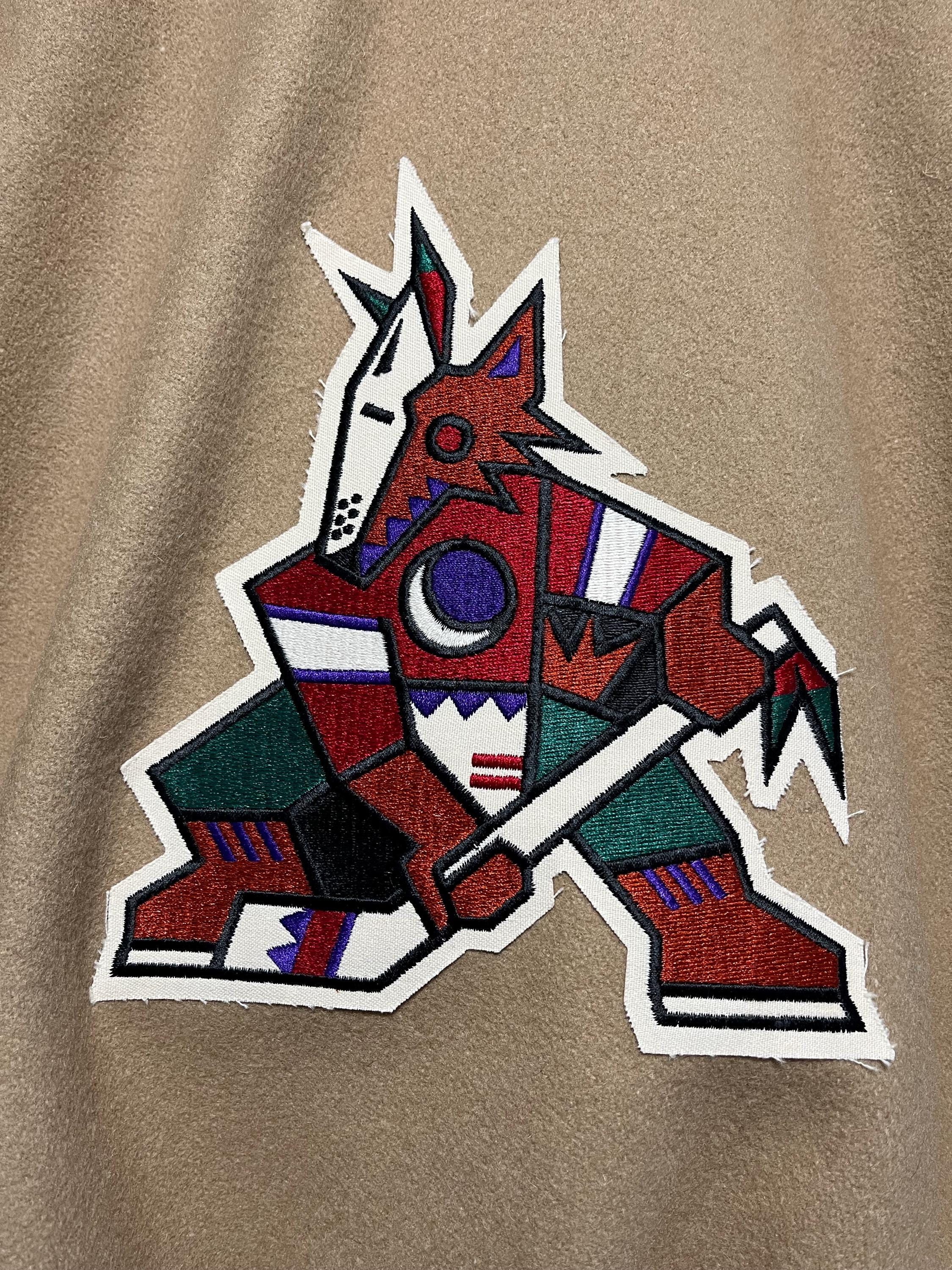 Vintage Vintage Phoenix Coyotes NHL Varsity Jacket Size US L / EU 52-54 / 3 - 6 Thumbnail