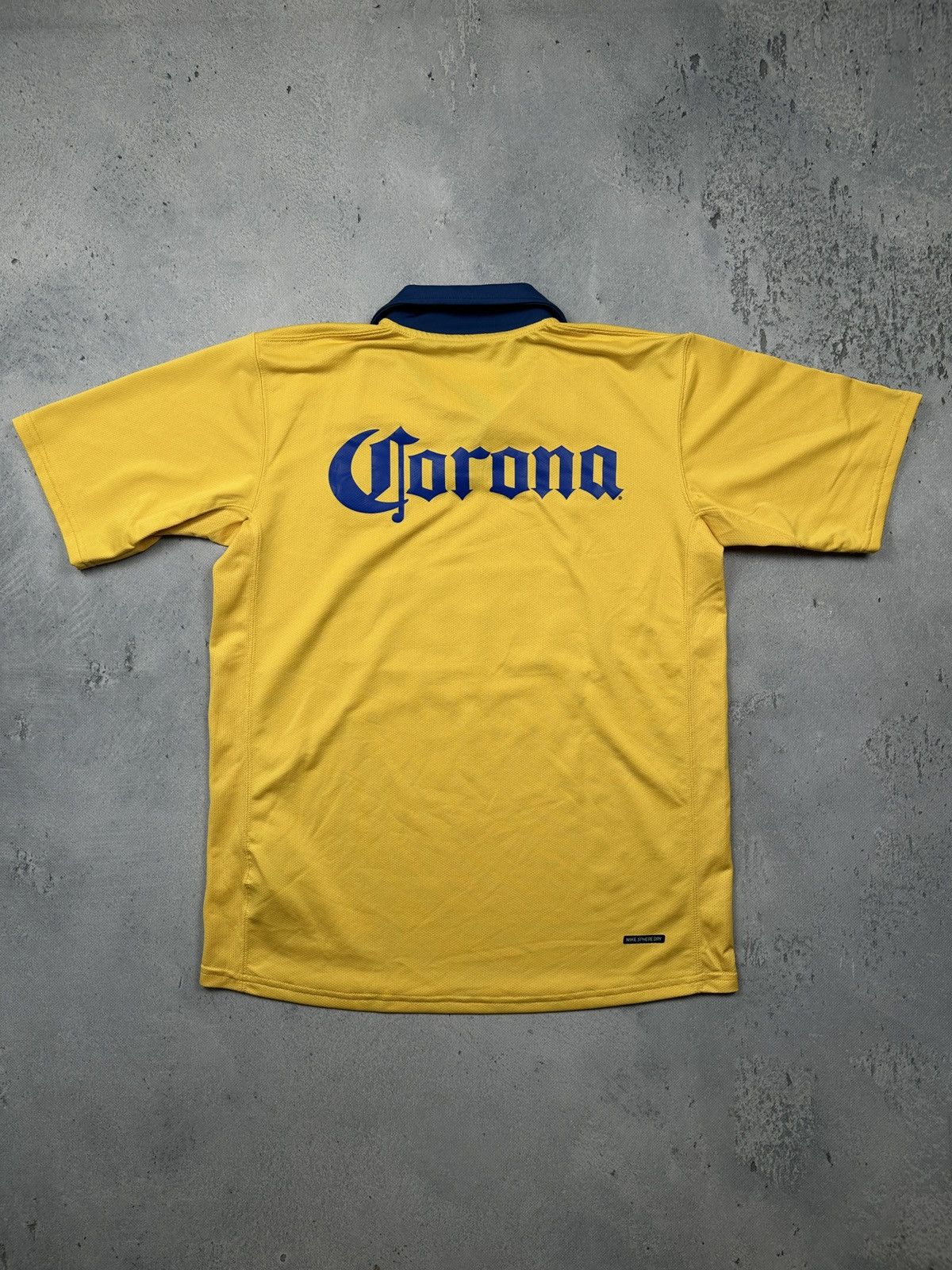 Nike Vintage 2006 Club America Nike Home Jersey Yellow Bimbo Size US L / EU 52-54 / 3 - 2 Thumbnail