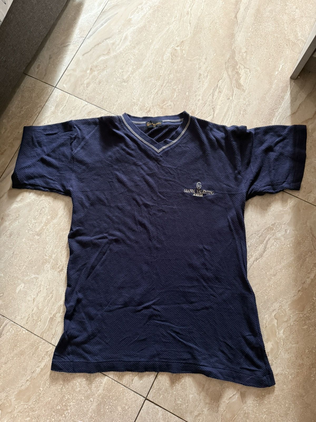 Gianni Valentino Gianni Valentino V-Neck Shirt Size US M / EU 48-50 / 2 - 3 Thumbnail