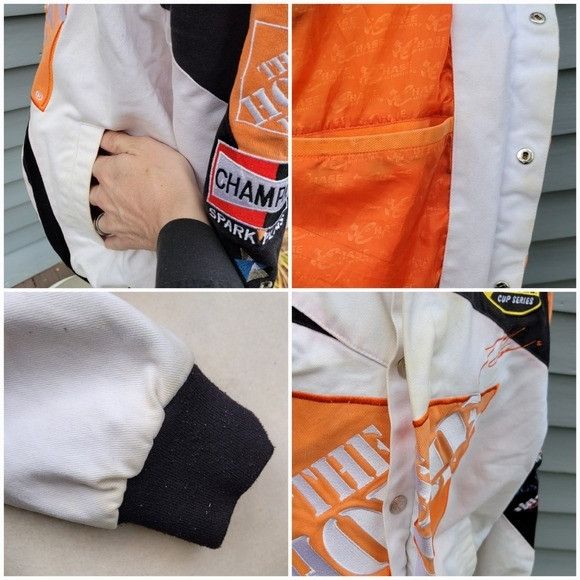 Chase Authentics Vintage 90s y2k Chase Authentics Tony Stewart Home Depot Nas Size US L / EU 52-54 / 3 - 6 Thumbnail