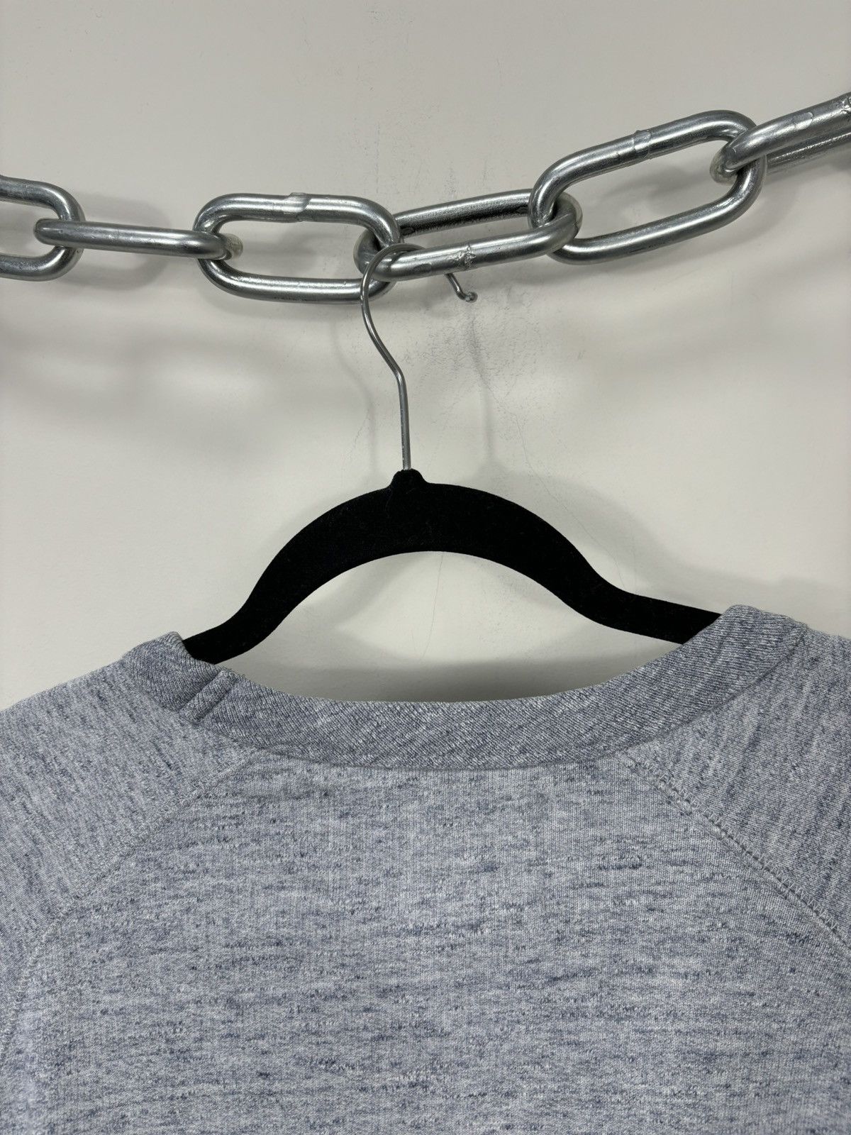 Our Legacy Our Legacy SS14 Grey Blue Melange Y2K Hype Sweatshirt Size US M / EU 48-50 / 2 - 14 Thumbnail
