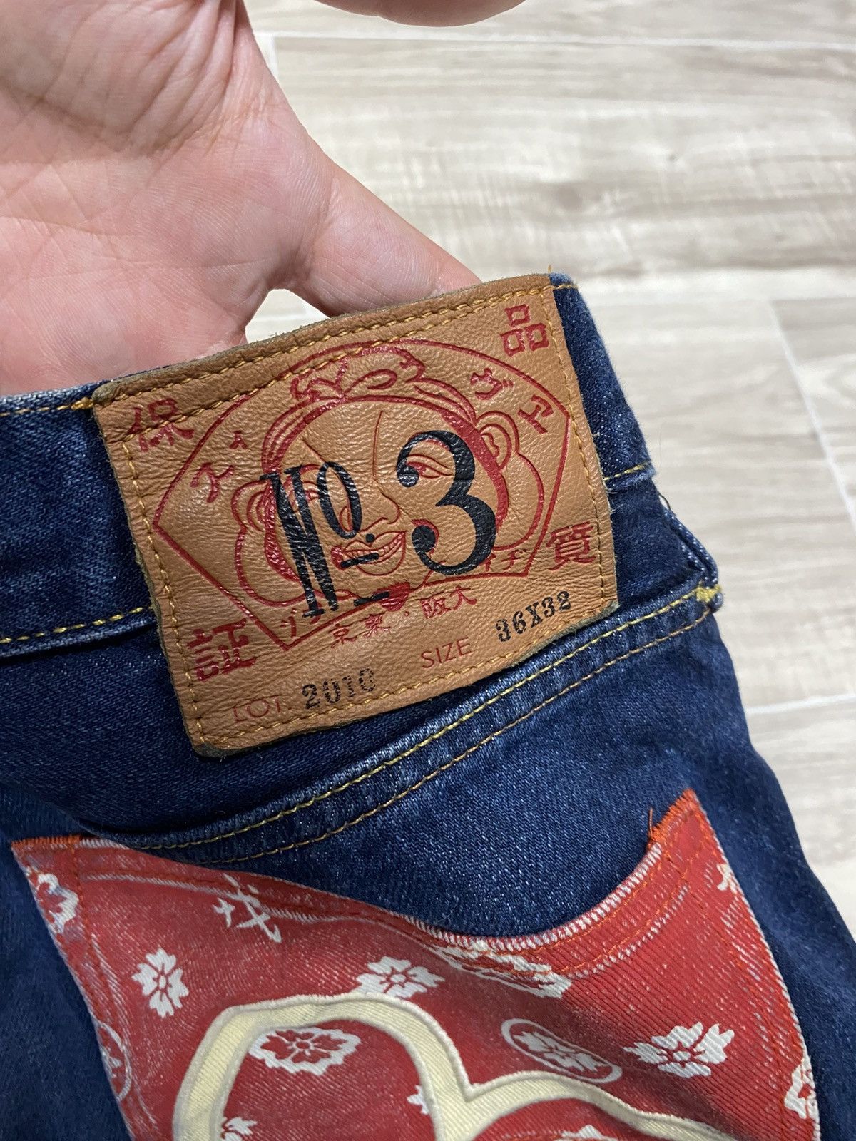 Evisu Vintage Evisu Japanese Denim Y2K Men’s Jeans Size 35 Size US 35 - 14 Thumbnail