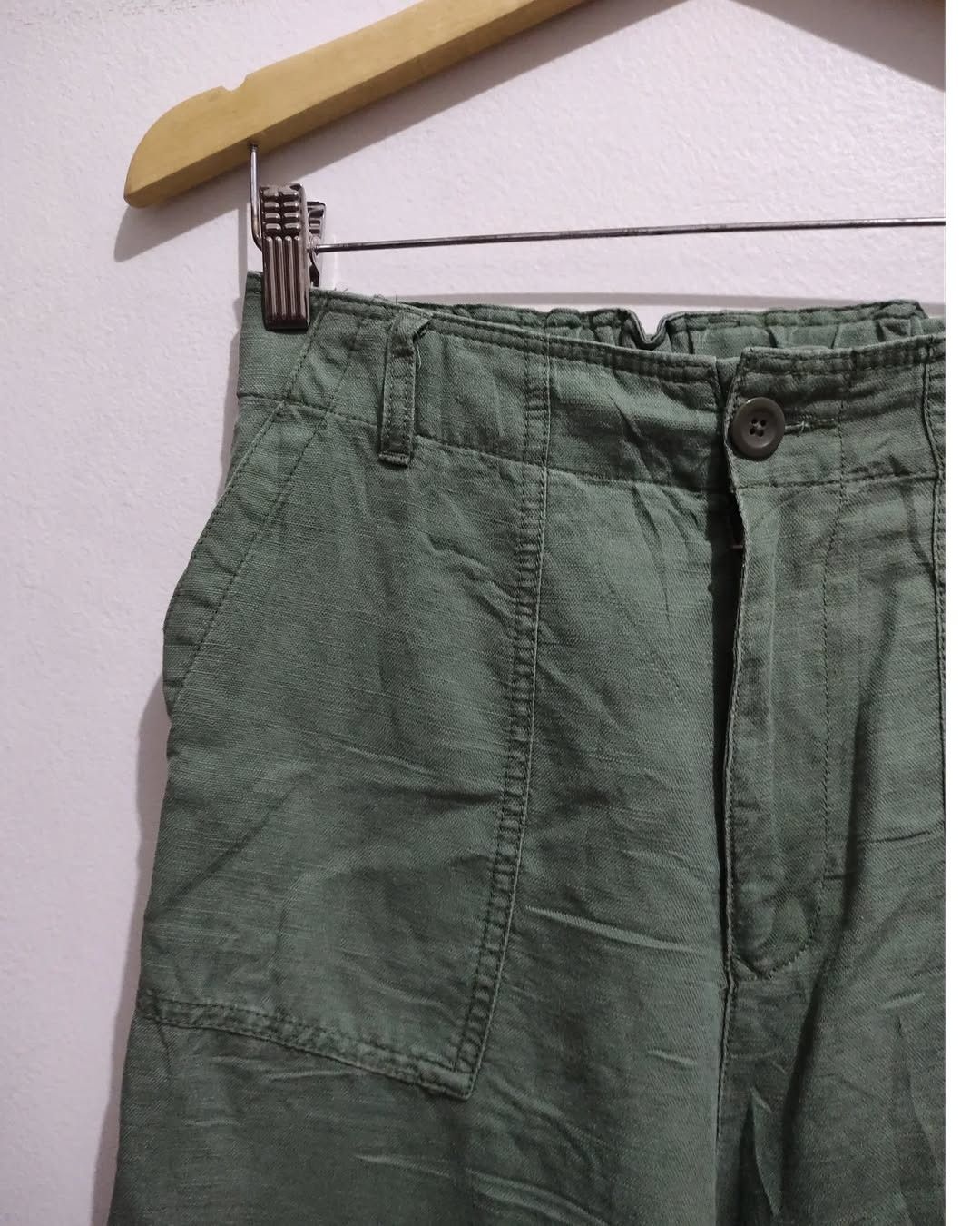 Global Work × Japanese Brand Global Work Fatigue Pants Green Army Size US 30 / EU 46 - 8 Thumbnail