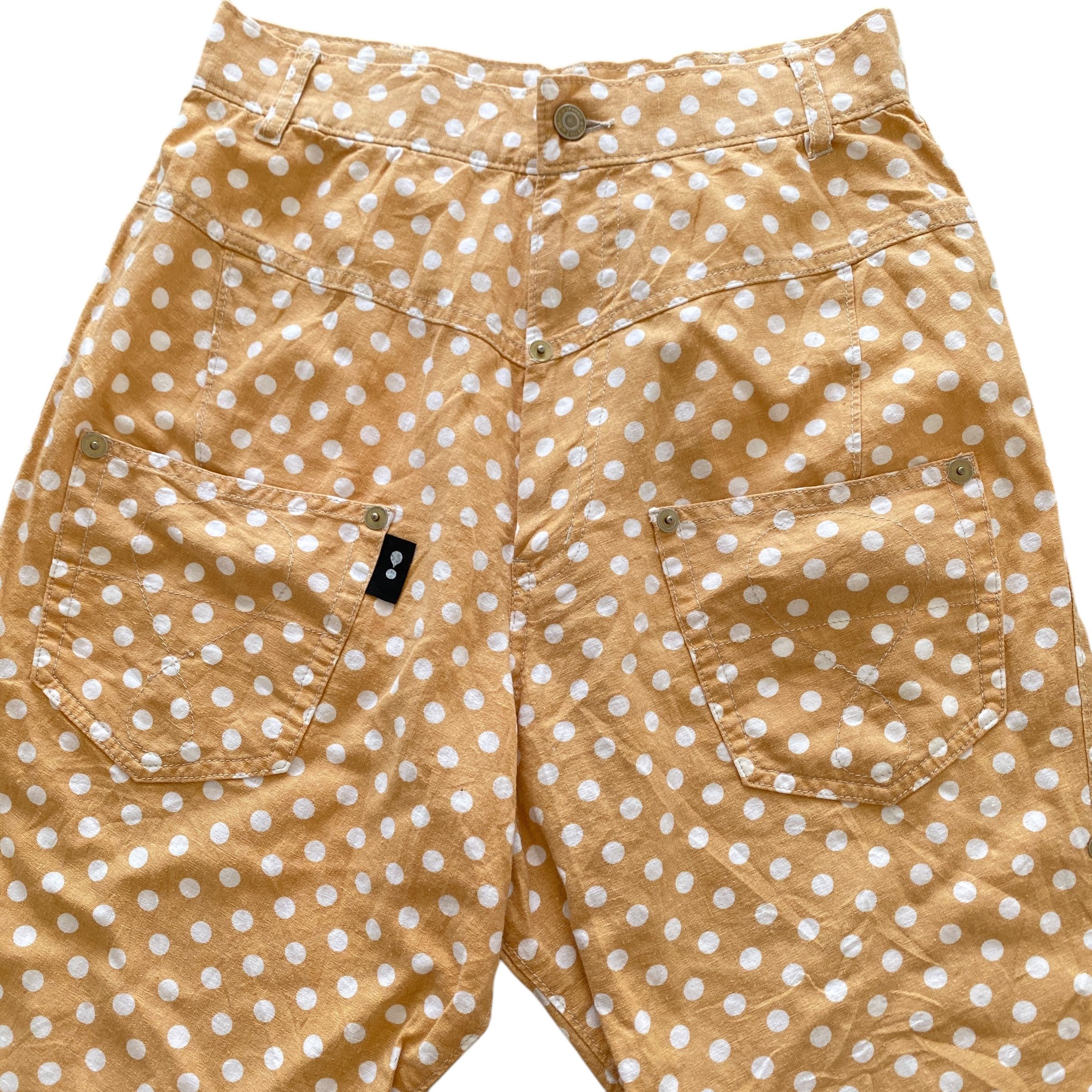 Issey Miyake × mercibeaucoup Vintage Mercibeaucoup by Issey Miyake Polkadot Shorts Size 30" / US 8 / IT 44 - 2 Thumbnail