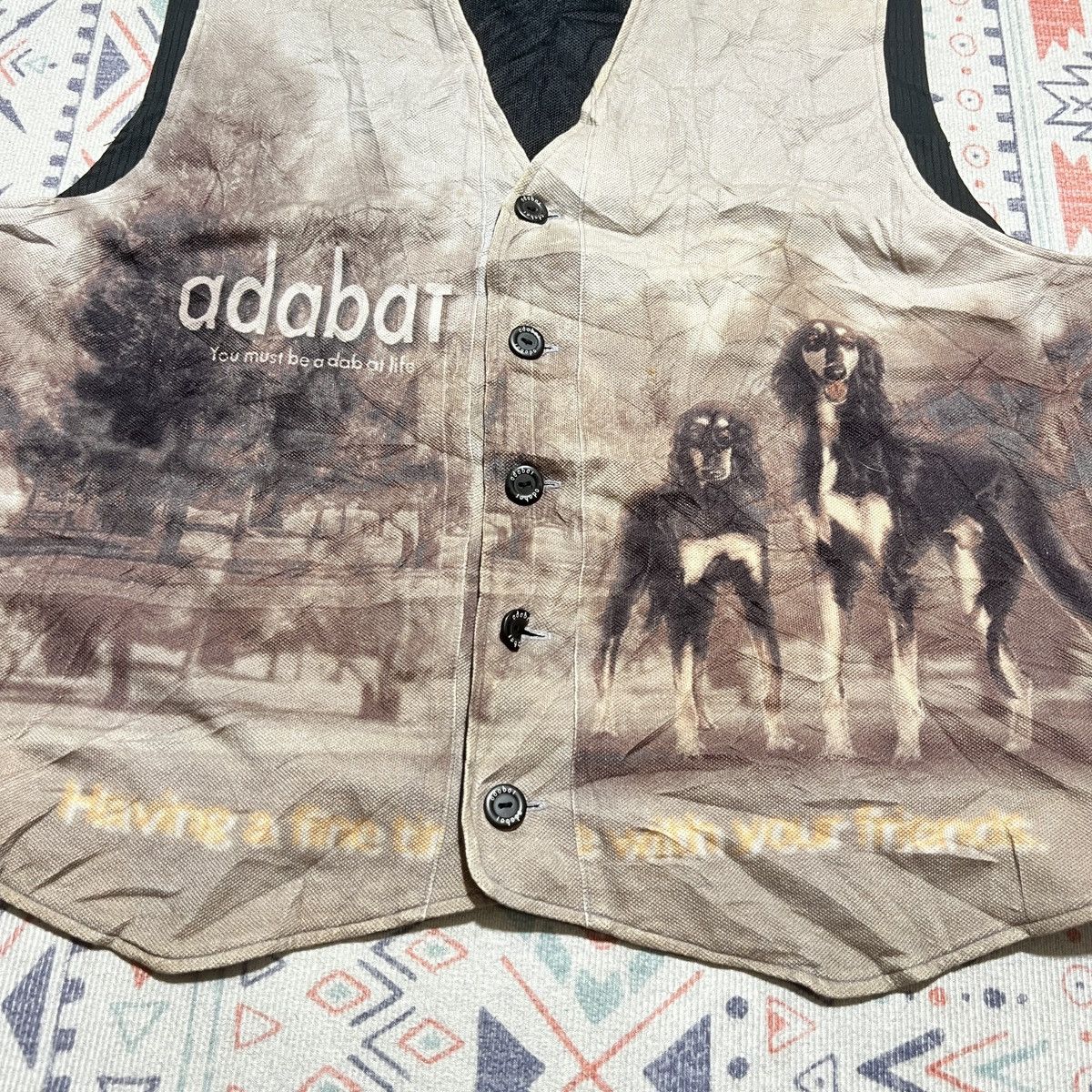 Arts & Science Animals Art Vest Japanese Brand Size US L / EU 52-54 / 3 - 3 Thumbnail
