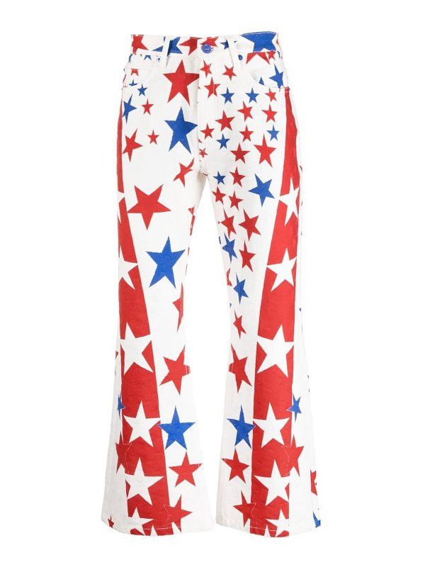 ERL o1y0125 Denim Pant in Multicolor Size US 32 / EU 48 - 1 Thumbnail