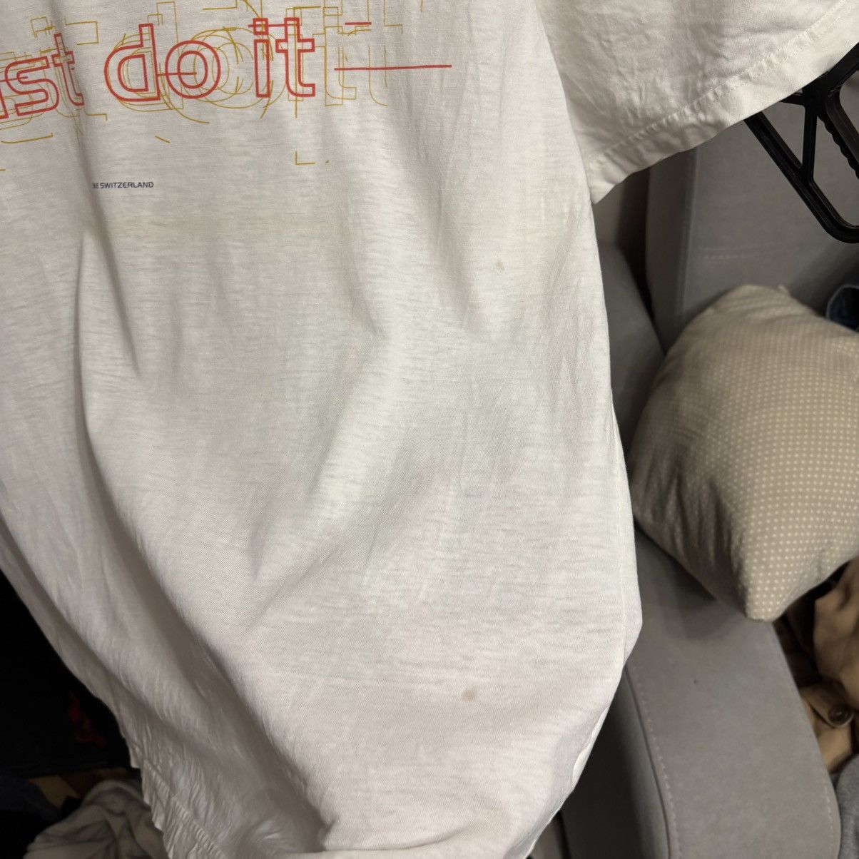 Vintage Vintage 90’s Nike Center Swoosh Just Do it T-Shirt Punk Size US L / EU 52-54 / 3 - 7 Thumbnail