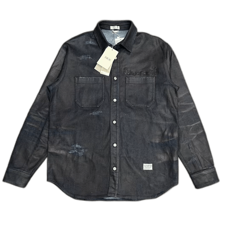 Dior New Dior Denim Jacket Collaboration 39 Size Size US M / EU 48-50 / 2 - 1 Thumbnail
