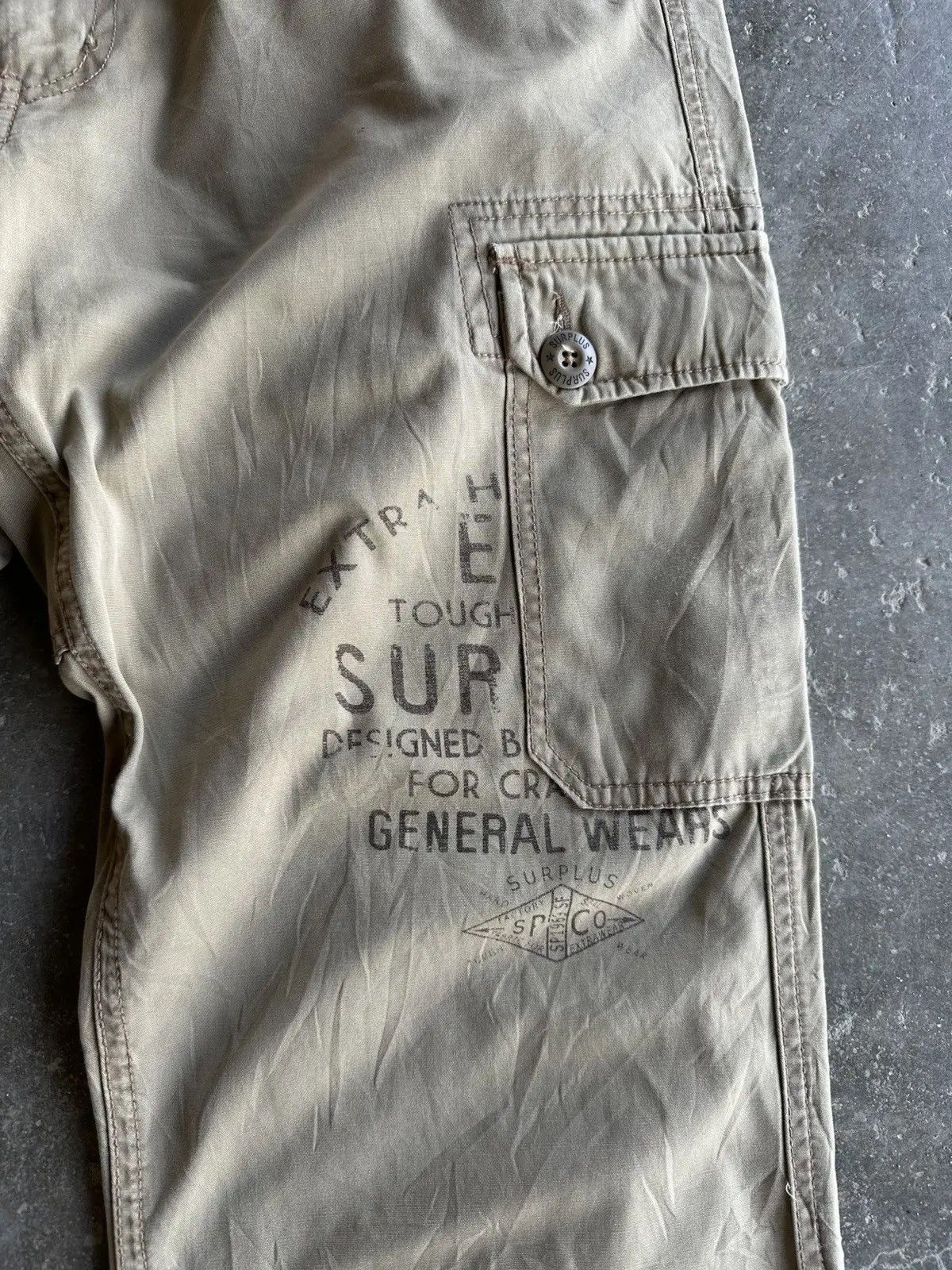 Generic Surplus W35 L31 🔥STEALS! VINTAGE SURPLUS JAPAN TROUSERS CARGO PANTS Size US 35 - 6 Thumbnail