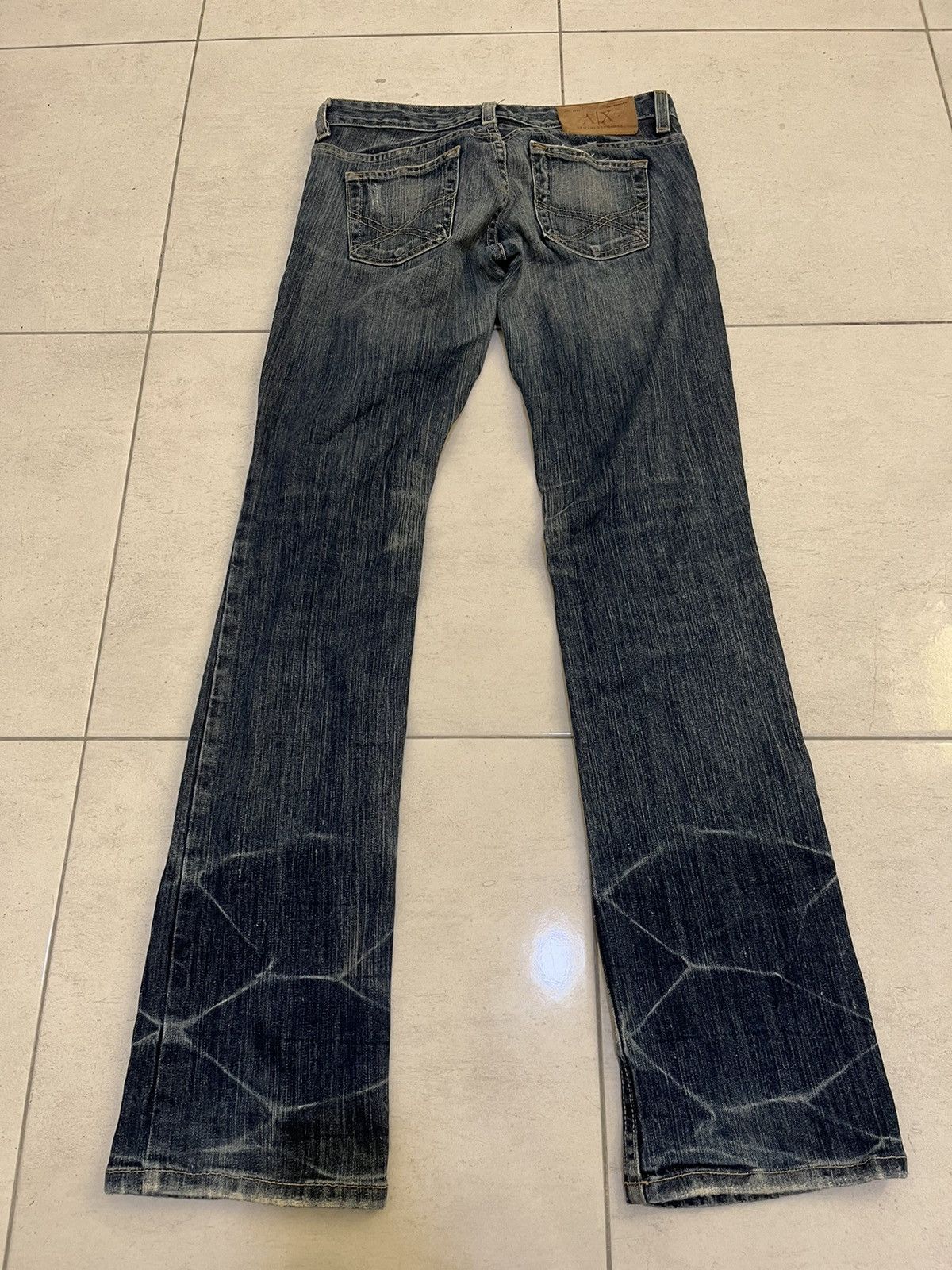 Hysteric Glamour RARE VINTAGE Armani Exchange Jeans Size US 28 / EU 44 - 2 Thumbnail