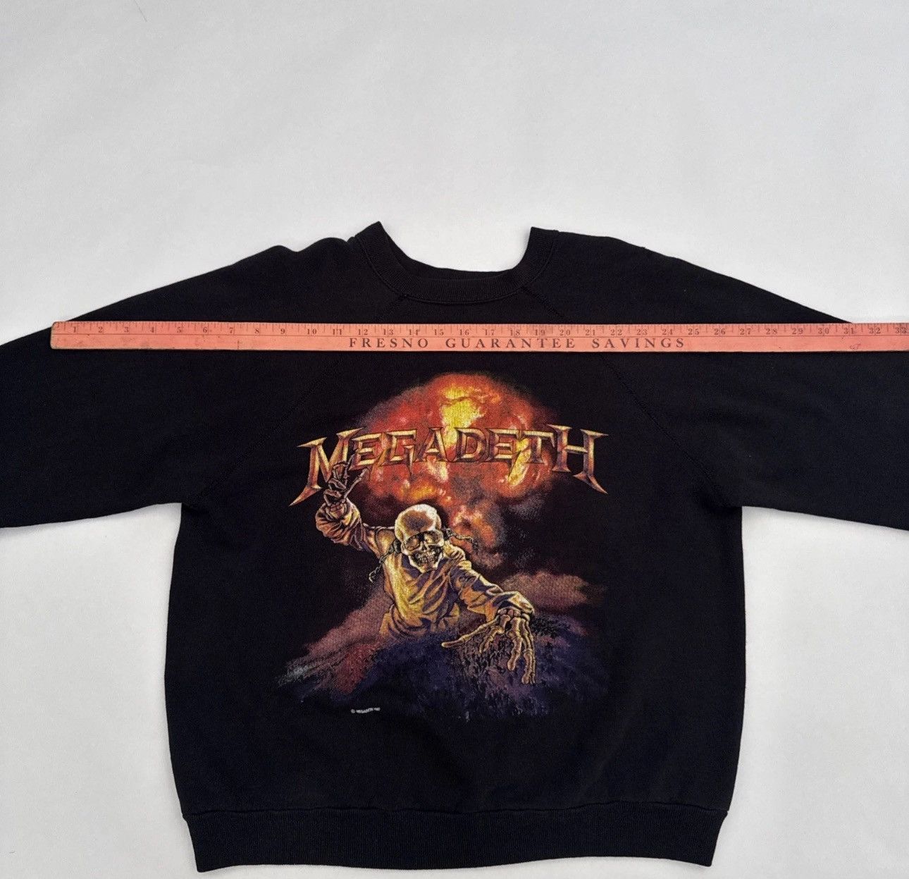 Vintage Megadeth vintage sweatshirt 1987 Size US S / EU 44-46 / 1 - 6 Thumbnail