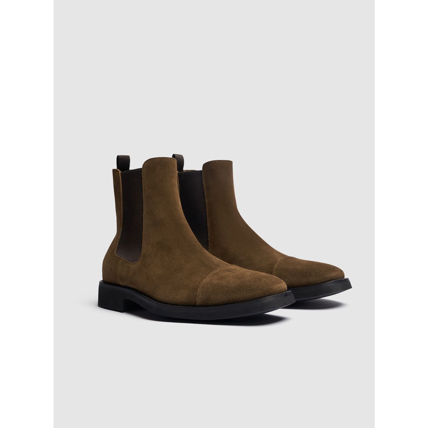 Tom Ford TOM FORD Walnut Suede Ankle Boots New & Authentic (Men's siz Size US 7 / EU 40 - 5 Thumbnail
