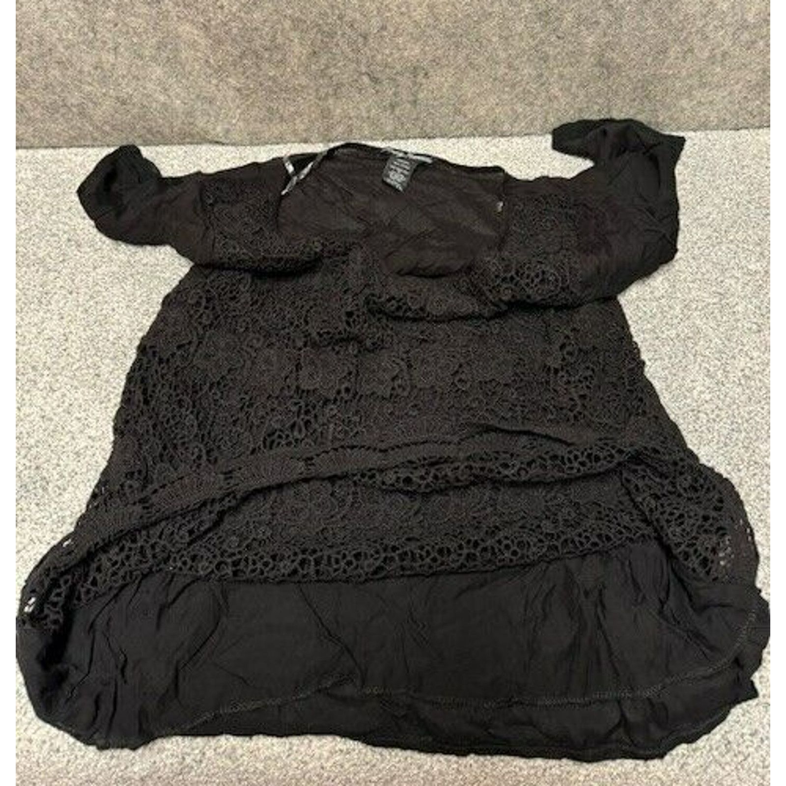 Other 90s Y2K Top Womens XL Boho Lace Floral Romantic Whimsigoth Size XL / US 12-14 / IT 48-50 - 3 Thumbnail