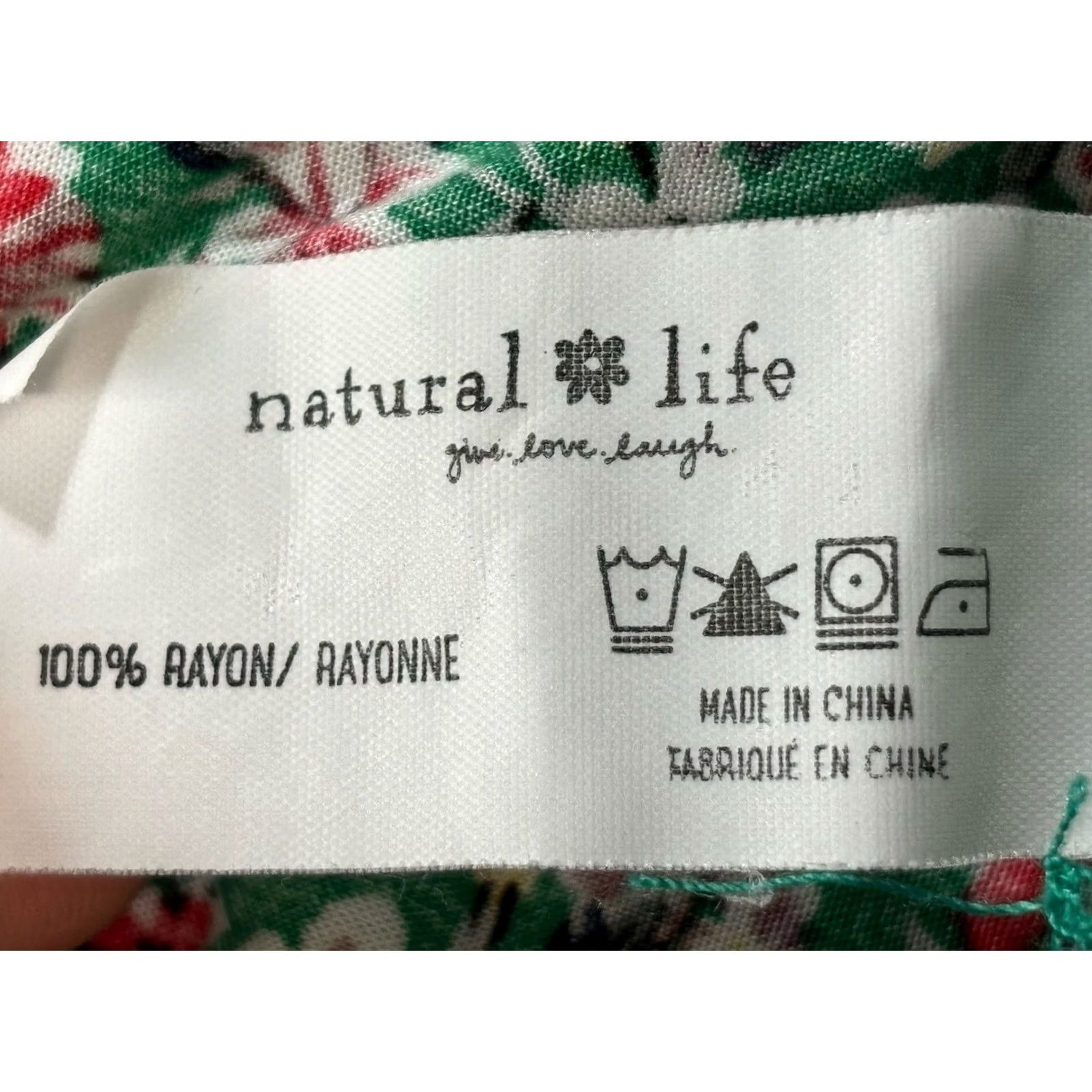 Vintage Natural Life Empire Waist Boho Cottagecore Floral Maxi Dress Women’s XS S Flowy Dress Size XS / US 0-2 / IT 36-38 - 8 Thumbnail