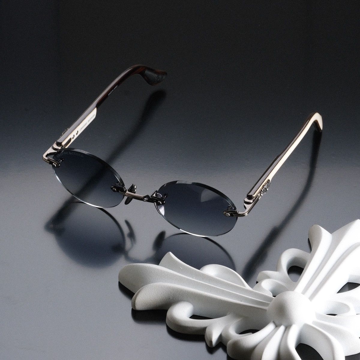 Chrome Hearts CHROME HEARTS DEEP II SUNGLASSES Size ONE SIZE - 1 Thumbnail
